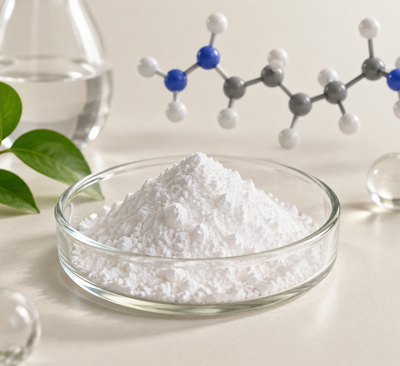 L-Arginine — natural macro photograph